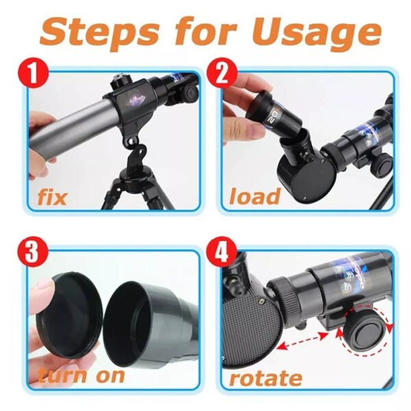 Telescope With Tripod Toy - Image 3