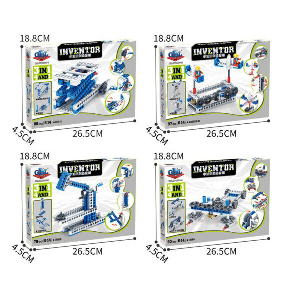 354Pcs Kazi DIY 3in1 Inventor Science and Education Building Blocks - Image 2