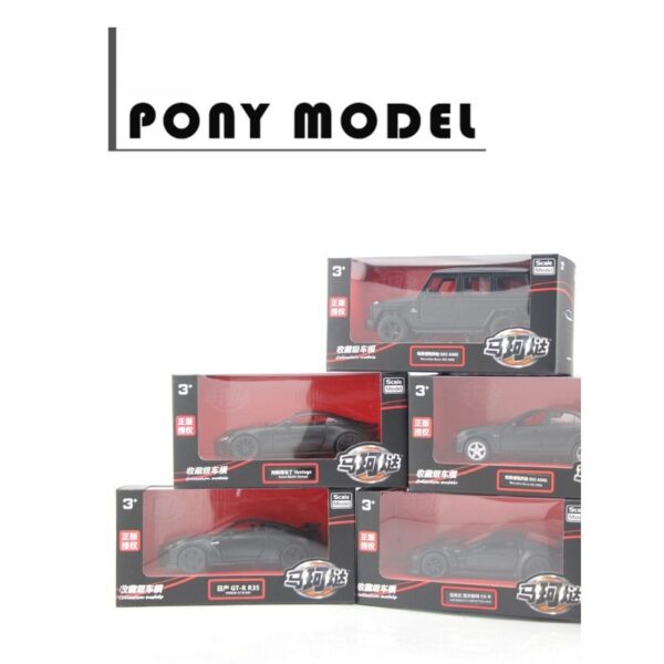 1:36 Supercar Alloy Diecast (Black Series) - Image 2