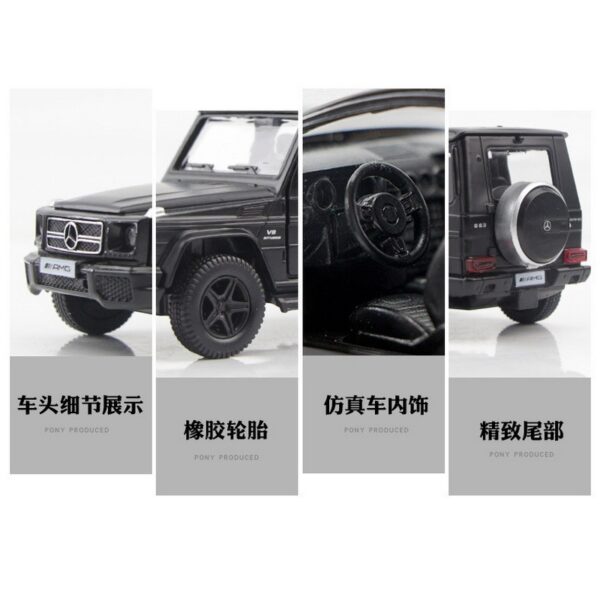 1:36 Supercar Alloy Diecast (Black Series) - Image 4
