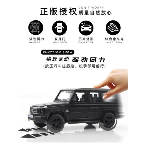 1:36 Supercar Alloy Diecast (Black Series) - Image 5