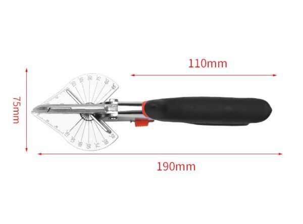 Angle Cutter 45 Degree To 120 Degree Multi-functional PVC PE Plastic Pipe Scissor - Image 2