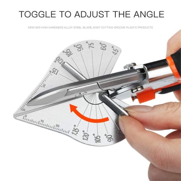 Angle Cutter 45 Degree To 120 Degree Multi-functional PVC PE Plastic Pipe Scissor - Image 3