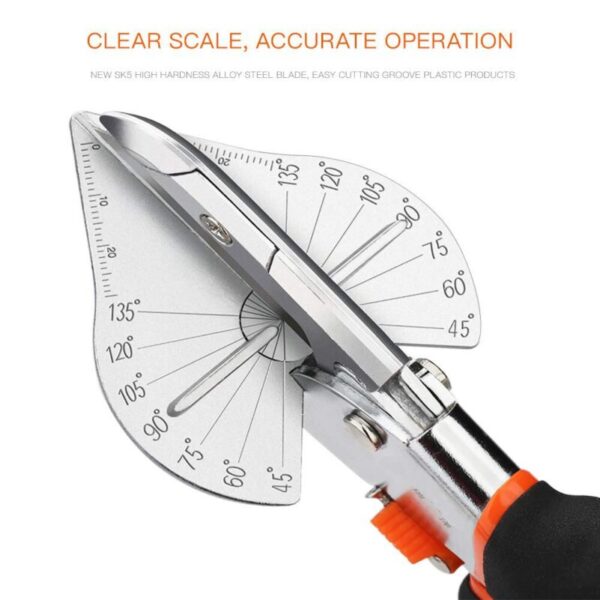 Angle Cutter 45 Degree To 120 Degree Multi-functional PVC PE Plastic Pipe Scissor - Image 5